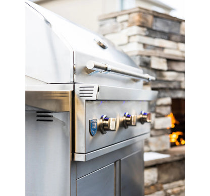 American Made Grills Atlas  Freestanding Natural Gas Grill Outdoor Kitchen