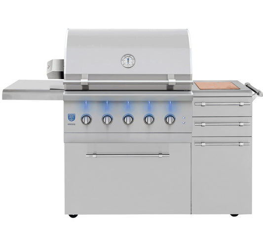 American Made Grills Atlas  Freestanding Natural Gas Grill Outdoor Kitchen