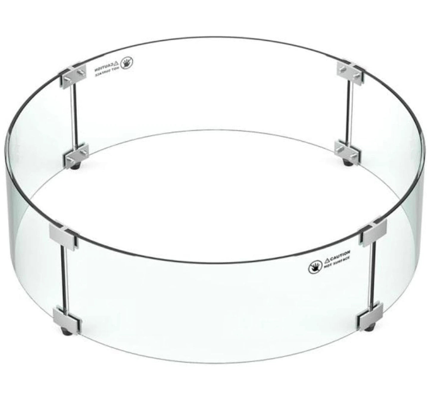 Grand Canyon Glass Wind Guard For Lng Fire Table