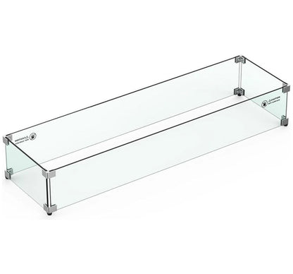 Grand Canyon Glass Wind Guard For Lng Fire Table