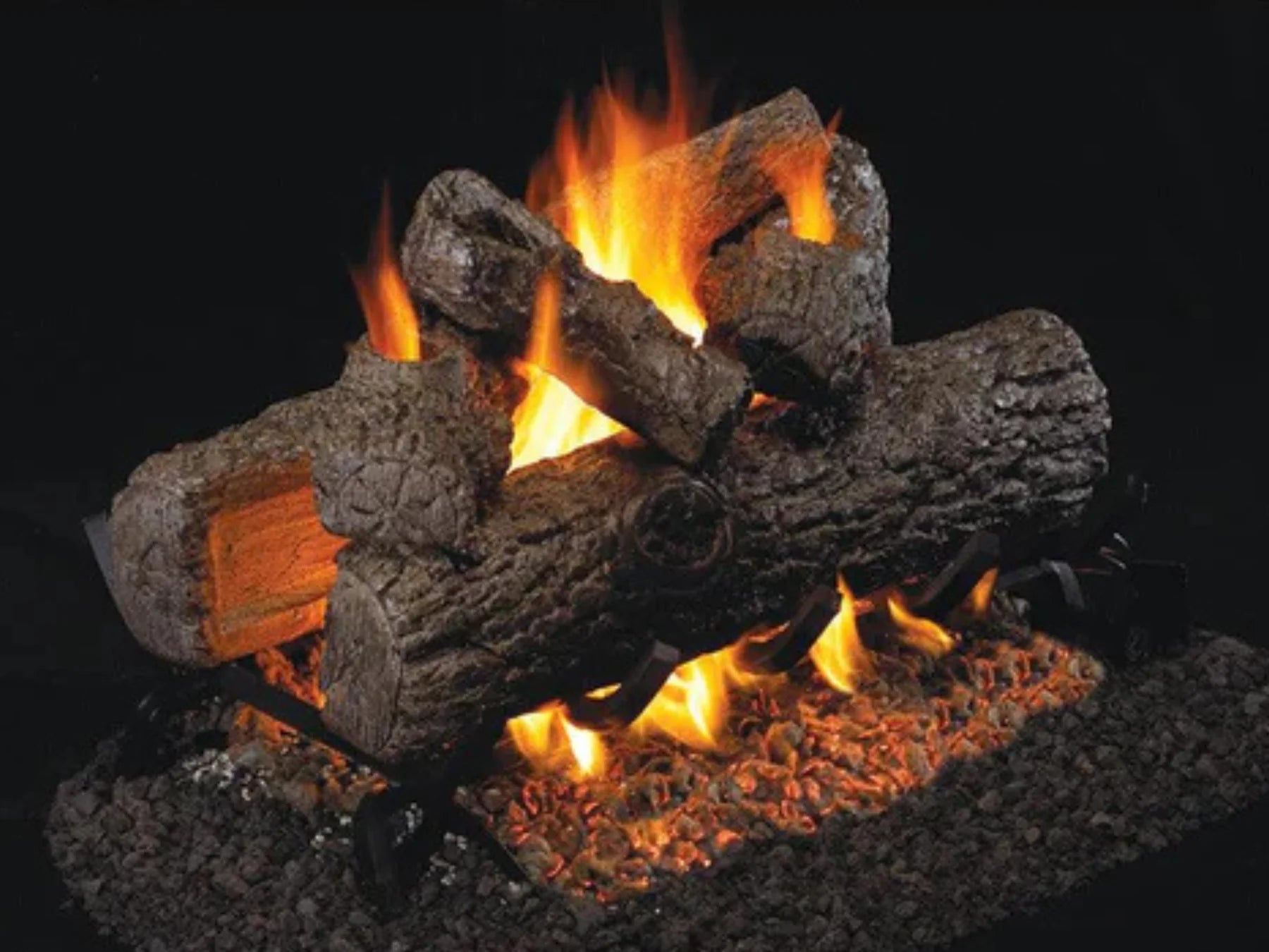 Real Fyre Classic Series 36" Golden Oak See-Thru Vented Gas Logs