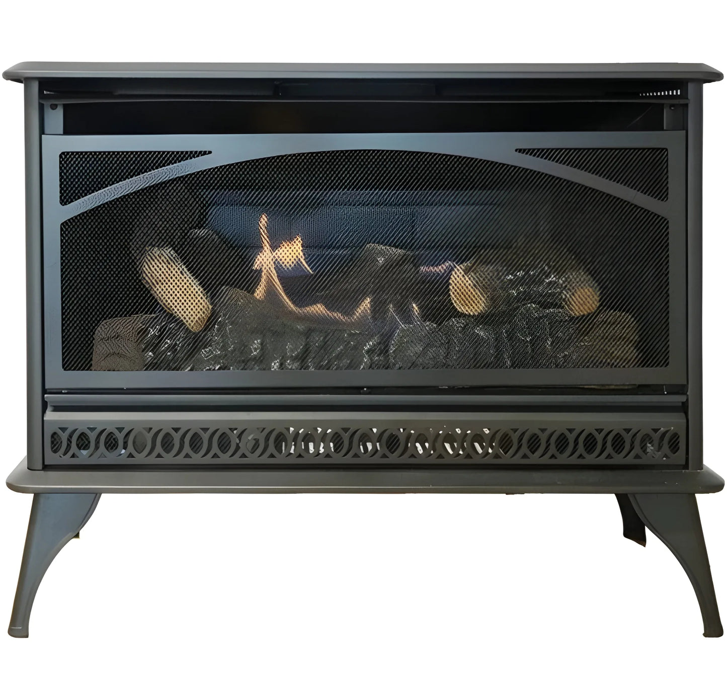 Empire Hearth Rite 32" Vent Free Gas Stove with Manual Control and Log Set