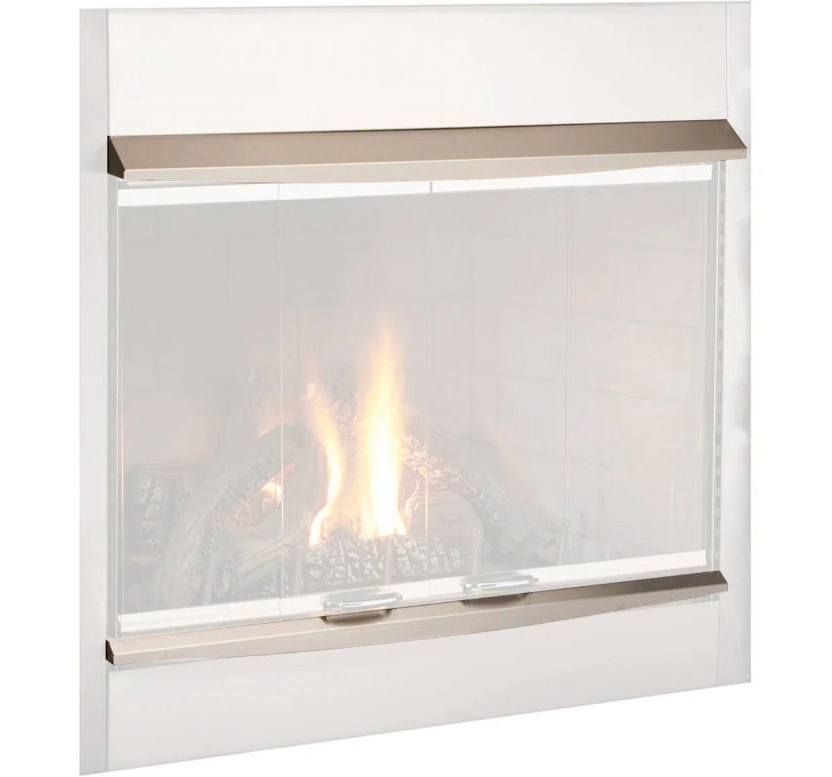 Superior Deluxe Brushed Stainless Hood Kit for VRE4336 Gas Fireplace