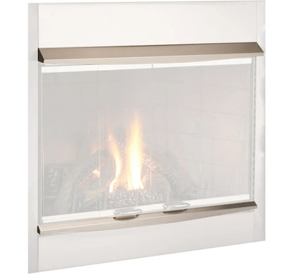 Superior Deluxe Brushed Stainless Hood Kit for VRE4336 Gas Fireplace