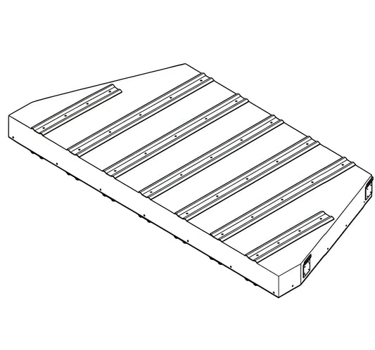 Superior 48" Combustible Floor Protective Hearth Spacer for WRT8048 Gas Fireplace