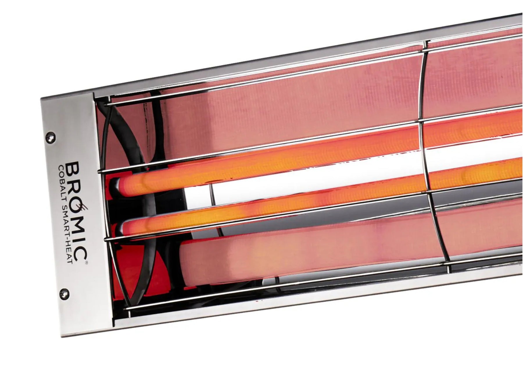 Bromic Heating Cobalt Silver Electric Outdoor Patio Heater