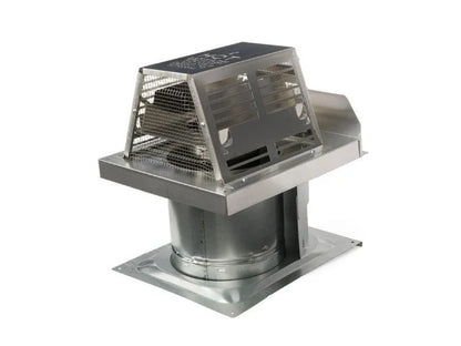 Majestic DVP 12" Horizontal Termination Cap with Short Flue