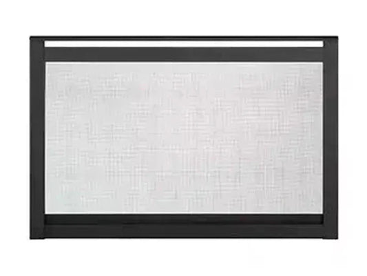 Majestic Black Inside Fit Screen Front for Jasper, Ruby and Trilliant 35" Gas Fireplace Inserts