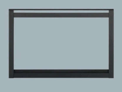 Majestic Black Inside Fit Screen Front for Jasper, Ruby and Trilliant 35" Gas Fireplace Inserts