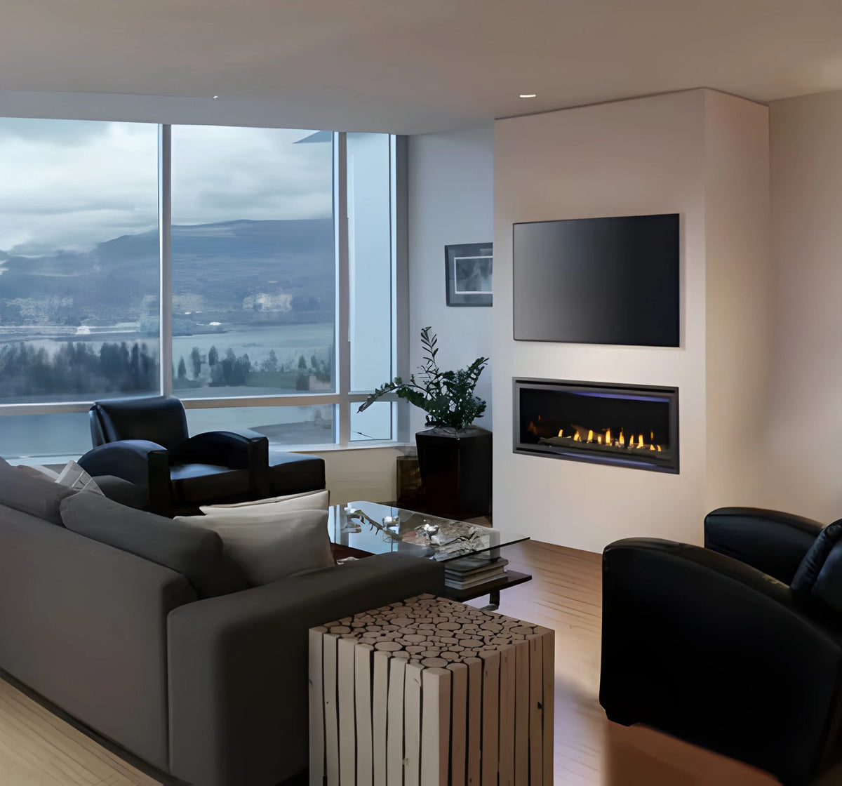 Majestic JADE32IN-B Jade 32" Direct Vent Natural Gas Fireplace