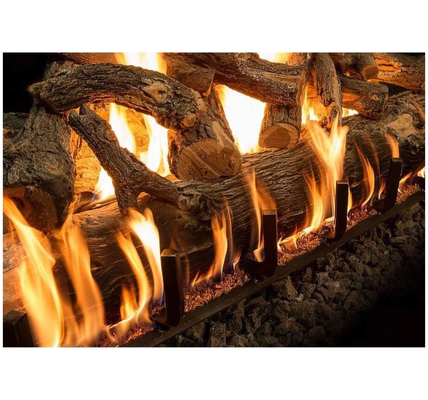 Grand Canyon Jumbo Arizona Weathered Oak Indoor/Outdoor Vented Gas Log Set