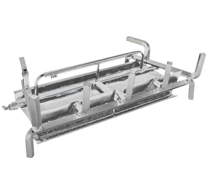Grand Canyon Jumbo Natural Gas Stainless Steel Front View Burner