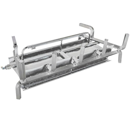 Grand Canyon Jumbo Natural Gas Stainless Steel See-Through Burner