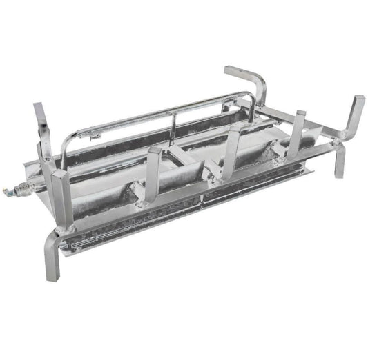 Grand Canyon Jumbo Natural Gas Stainless Steel See-Through Burner