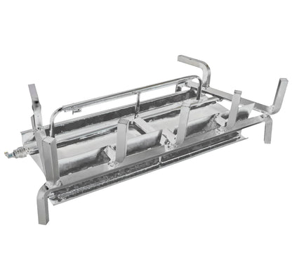 Grand Canyon Jumbo Slimline Natural Gas Stainless Steel Front View Burner