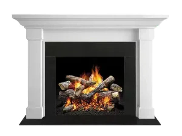 Majestic Kenwood C Unfinished Maple Flush Wood Mantel Base