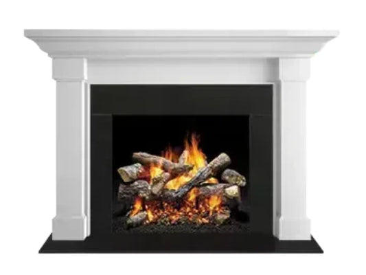 Majestic Kenwood C Unfinished Maple Flush Wood Mantel Base