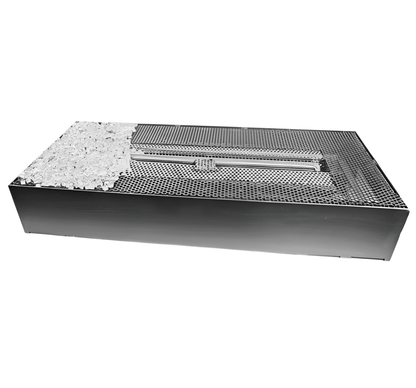 Grand Canyon Bedrock Traditional Built-In Natural Gas or Propane Glass Burner with Electronic Ignition