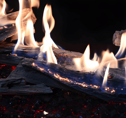 Grand Canyon Bedrock Traditional Built-In Natural Gas or Propane Glass Burner with Electronic Ignition