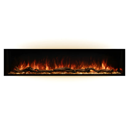 Modern Flames Landscape Pro 120" Multi-Sided Built-in Linear Electric Fireplace