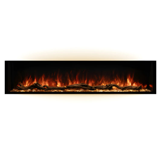 Modern Flames Landscape Pro 120" Multi-Sided Built-in Linear Electric Fireplace