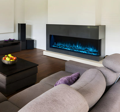 Modern Flames Landscape Pro 120" Multi-Sided Built-in Linear Electric Fireplace