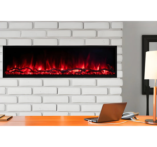 Modern Flames Landscape Pro Slim 68" Built-in Linear Electric Fireplace