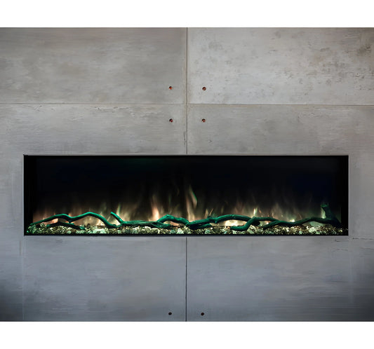 Modern Flames Landscape Pro Slim 80" Built-in Linear Electric Fireplace