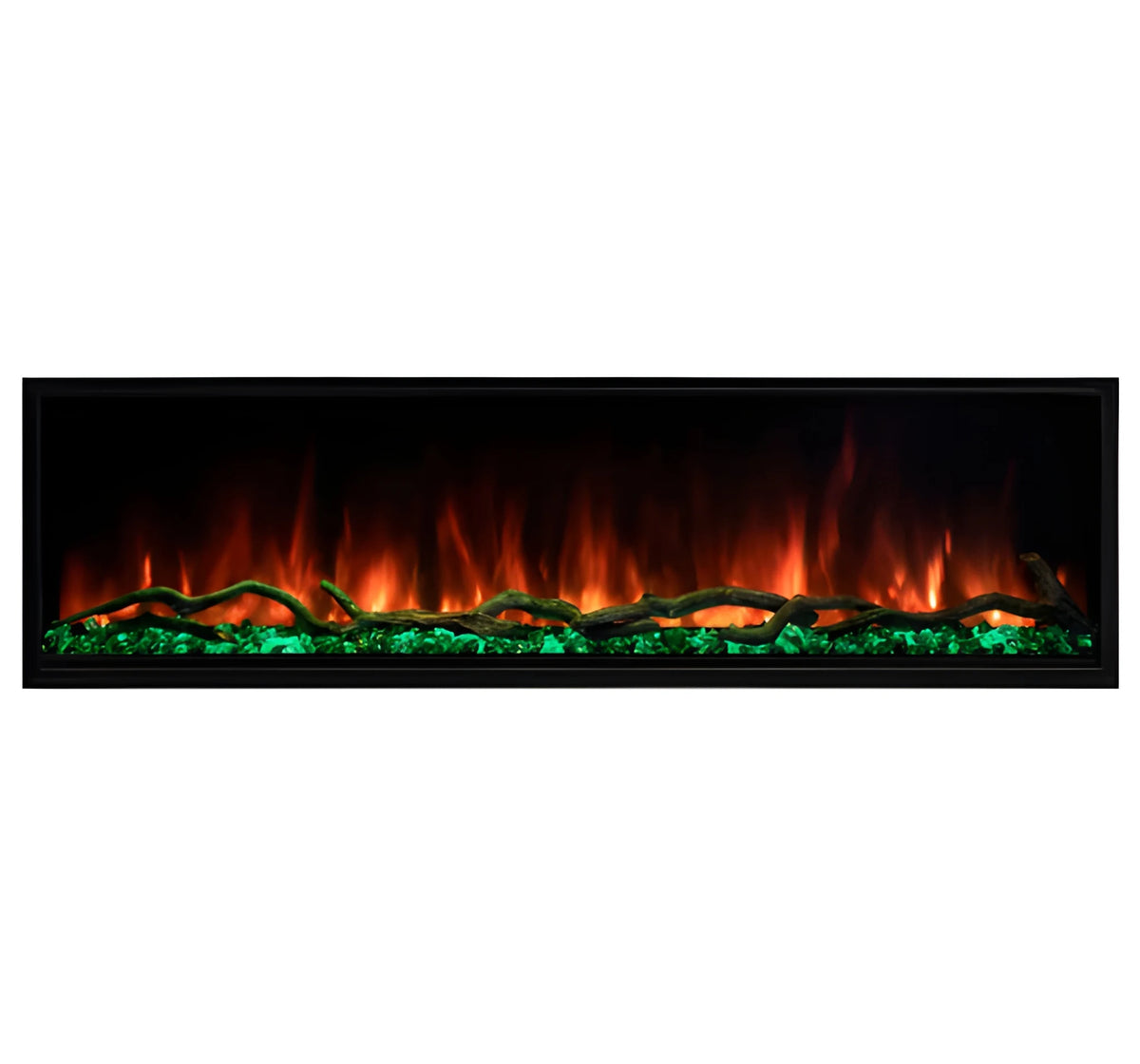 Modern Flames Landscape Pro Slim 68" Built-in Linear Electric Fireplace