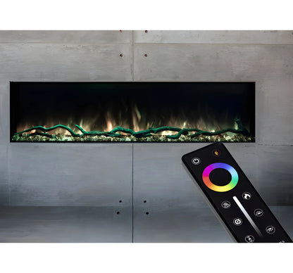 Modern Flames Landscape Pro Slim 68" Built-in Linear Electric Fireplace