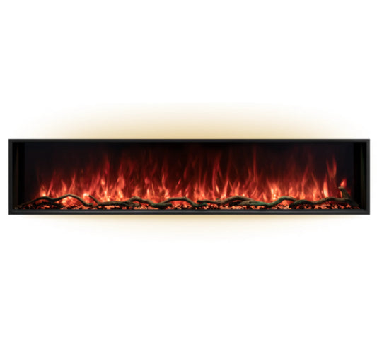 Modern Flames Landscape Pro Slim 56" Built-in Linear Electric Fireplace