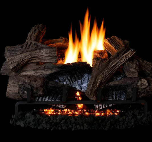 Superior Triple-Flame Wild timber 24" Concrete Vent-Free Gas Log Set