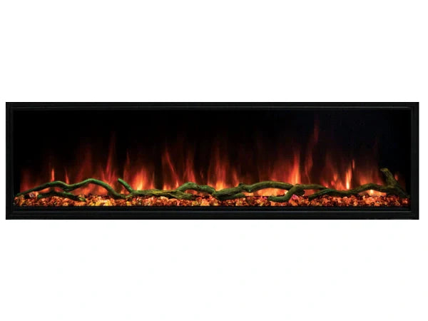 Modern Flames Landscape Pro 96" Multi-Sided Built-in Linear Electric Fireplace