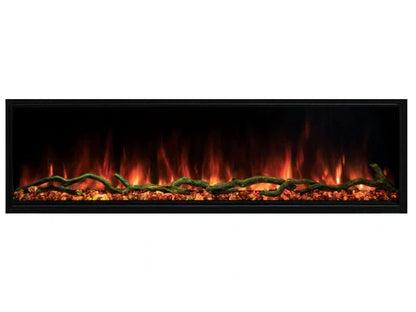 Modern Flames Landscape Pro 96" Multi-Sided Built-in Linear Electric Fireplace
