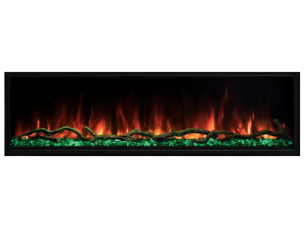 Modern Flames Landscape Pro 96" Multi-Sided Built-in Linear Electric Fireplace