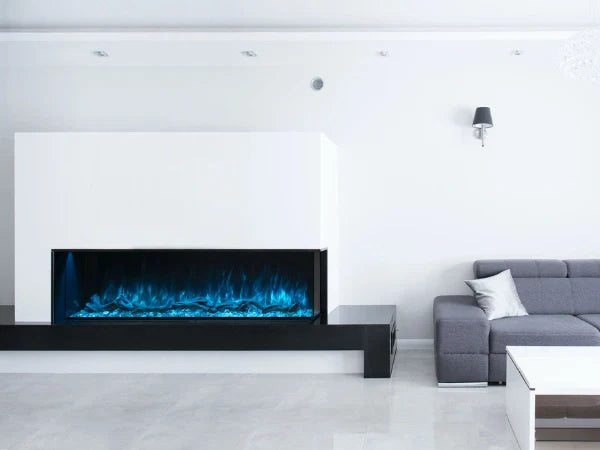 Modern Flames Landscape Pro 96" Multi-Sided Built-in Linear Electric Fireplace