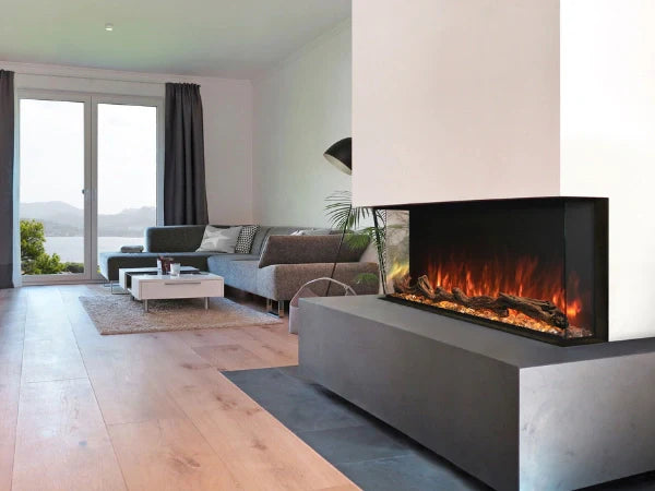 Modern Flames Landscape Pro 96" Multi-Sided Built-in Linear Electric Fireplace