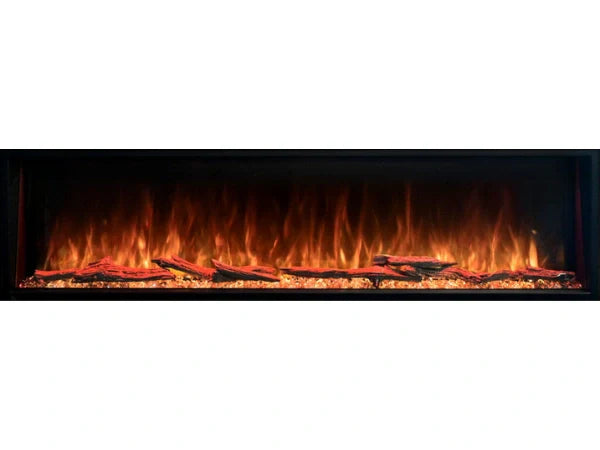 Modern Flames Landscape Pro 96" Multi-Sided Built-in Linear Electric Fireplace