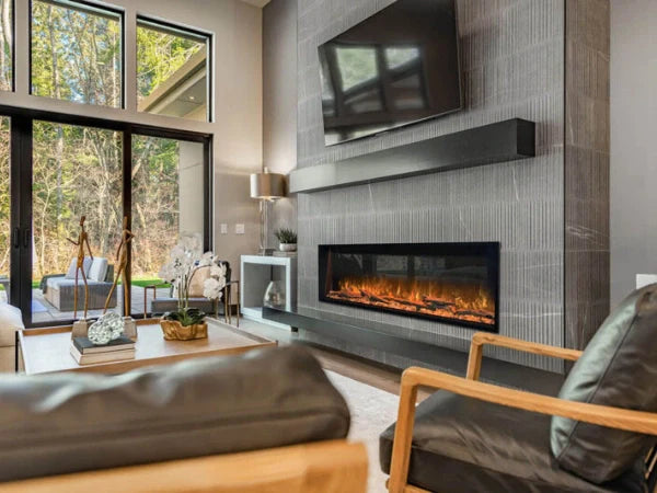 Modern Flames Landscape Pro 96" Multi-Sided Built-in Linear Electric Fireplace