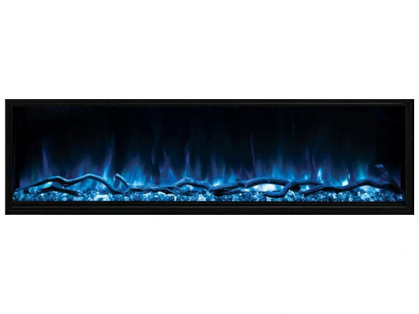Modern Flames Landscape Pro 96" Multi-Sided Built-in Linear Electric Fireplace