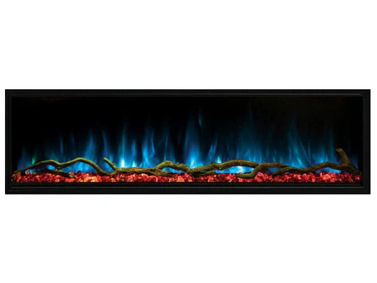 Modern Flames Landscape Pro Slim 96" Built-in Linear Electric Fireplace