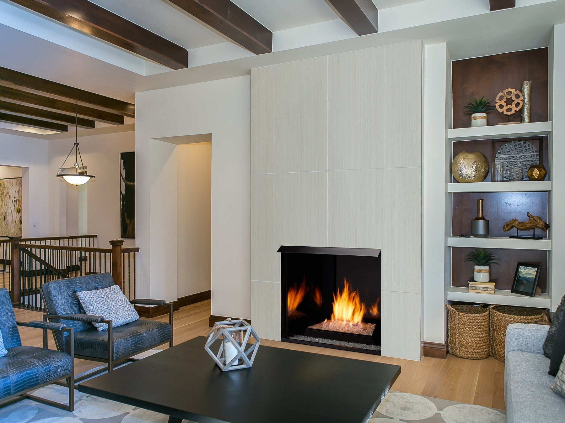 Monessen Aria 36" Traditional Natural Gas Fireplace Millivolt Control
