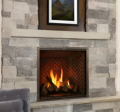 Majestic MARQ36IN-B Marquis II 36in Natural Gas Direct Vent Fireplace