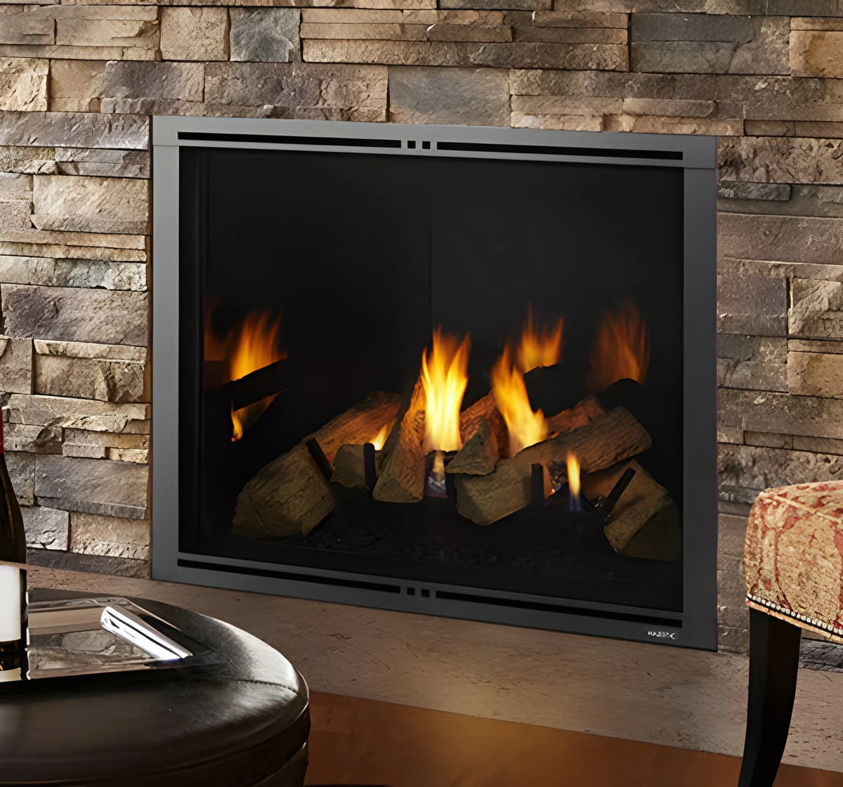 Majestic MARQ36IN-B Marquis II 36in Natural Gas Direct Vent Fireplace
