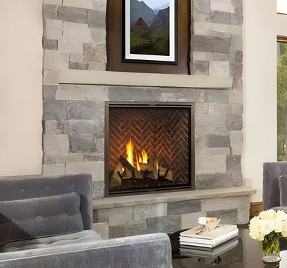 Majestic Marquis II See-Through 42" Traditional Direct Vent Natural Gas Fireplace with IntelliFire Touch Ignition System
