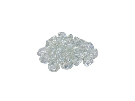 Majestic MEDIA-CLEAR-60 Crystal Crushed Glass Media for Lanai Outdoor Gas Fireplace