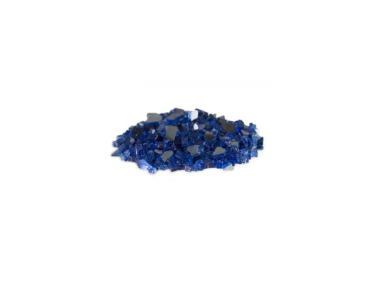 Majestic MEDIA-COBALT-60 Scarlet Crushed Glass Media for Lanai Outdoor Gas Fireplace