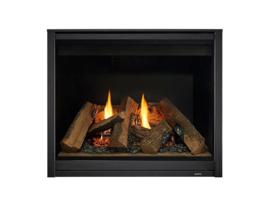 Majestic Meridian 42" Traditional Top/Rear Direct Vent Natural Gas Fireplace with IntelliFire Touch ignition System