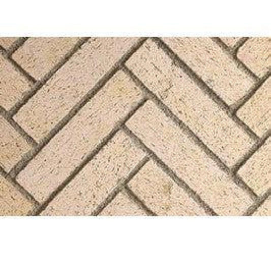 Superior Mosaic Masonry Brick Ivory Split Herringbone Media for VRE6036, VRT6036, WRE6036 and WRT6036 Gas Firebox