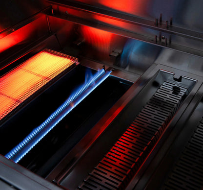 American Made Grills Muscle 54 Inch Built-In Hybrid Gas Grill